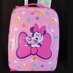 Disney Minnie Mouse Kids Suitcase about 18” -MORE FOR DISNEY TRIP IN PROFILE 🤩 DISNEY MANIA See PROFILE!!🤩