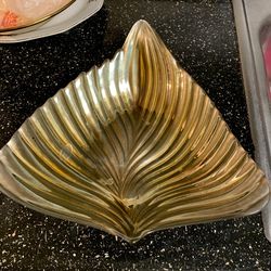 Gold leaf bowl
