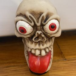 Universal Car/Truck Manual Stick Gear Shift Knob Shifter Red Tongue Skull Head