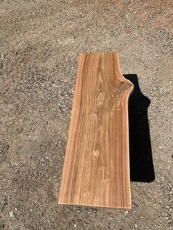 Live Edge Walnut Shelf 