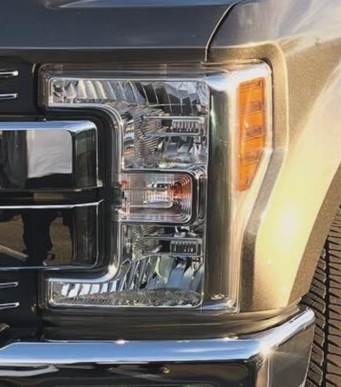 Ford F250 headlights