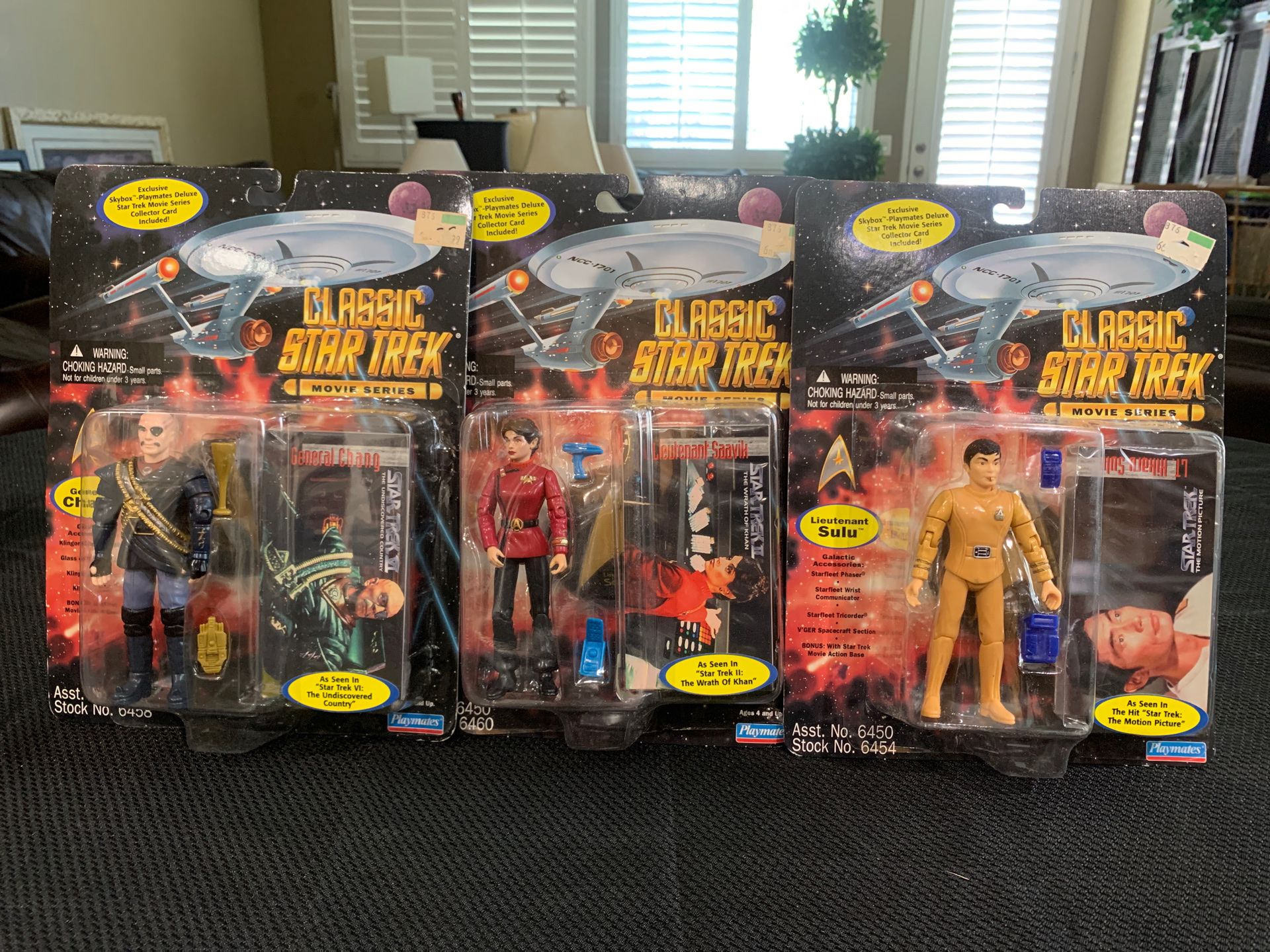 Star Trek action figures lot of 5