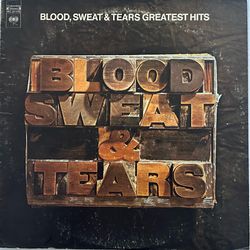 Винтажная виниловая пластинка: BLOOD  SWEAT  &  TEARS  LP  GREATEST   HITS $10