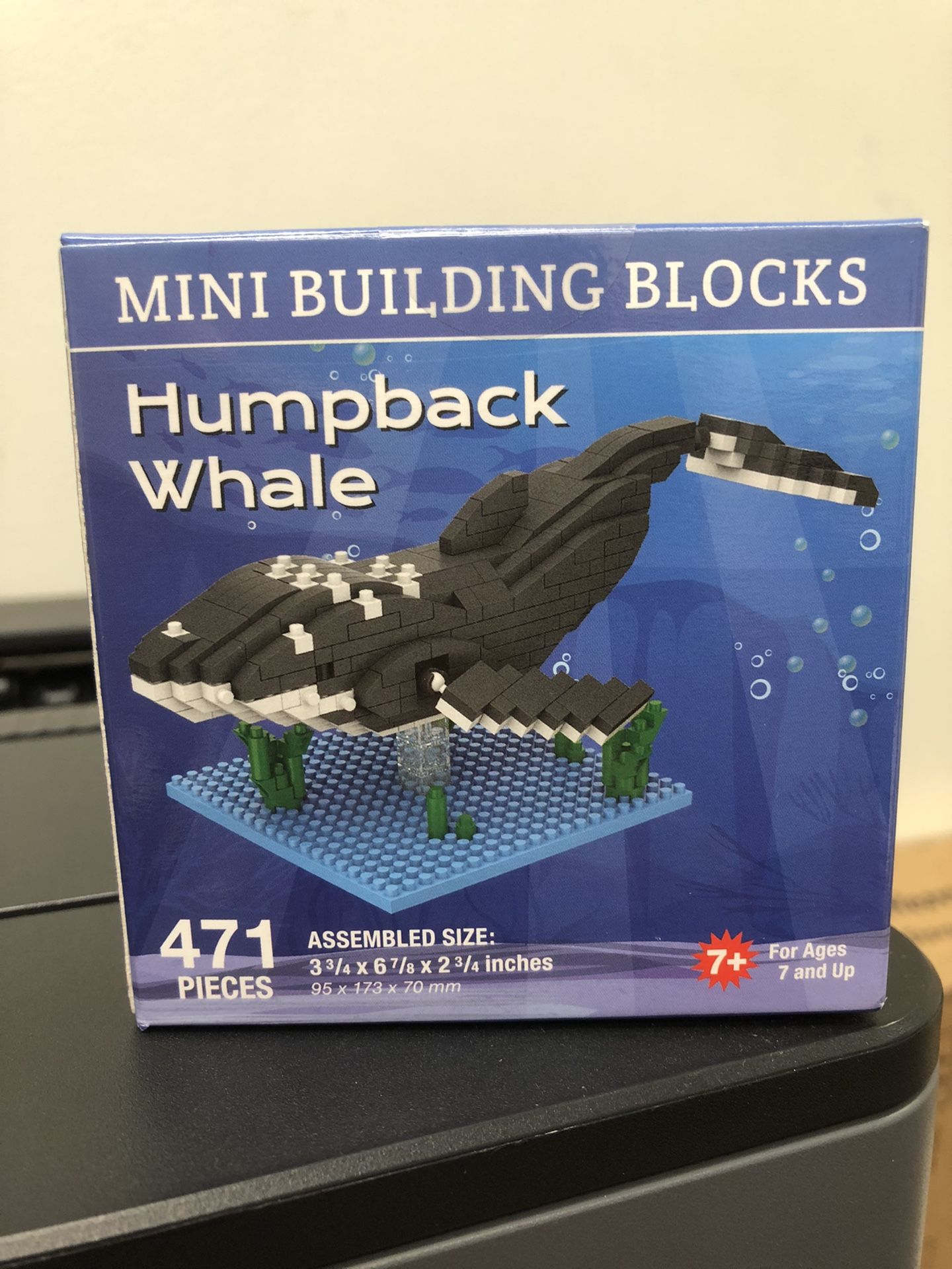 Humpback Whale Mini Building Blocks (Lego)