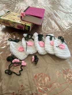 Handmade Crochet book markers