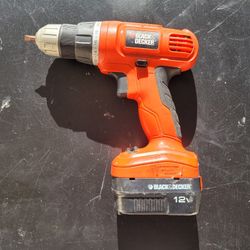 Black & Decker Power Drill 12V