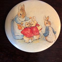 1996 Bunny Button Pin
