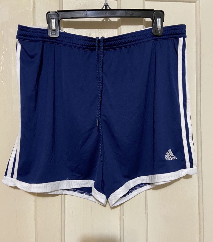 Adidas Men’s Three Strips Work Out Shorts Size XL