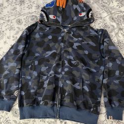 Blue “Bape” Hoodie