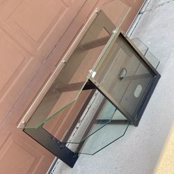 Three Tier Tempered Glass AV/Computer/Coffee Table 