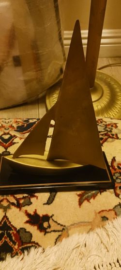 Brass Sailboat