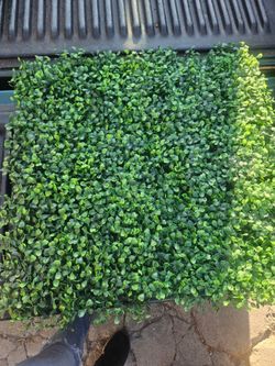 Artificial Boxwood Hedge Panel (24 pieces)