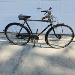 Hercules Vintage Bicycle Black 