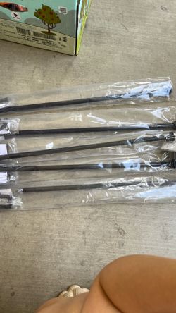 5 of cafe curtain rod 28-48”