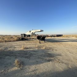 Drop Deck Trailer.  & Cozad Two Axle Jeep