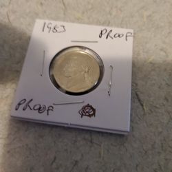 1983 NICKEL  PROOF 