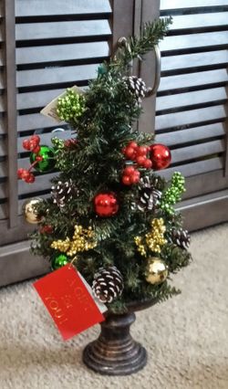 🚨 DECORATED XMAS TREE FOR TABLETOP