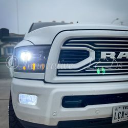 Led Headlights Size 9007 Luces 6000k Bright Glacier White 
