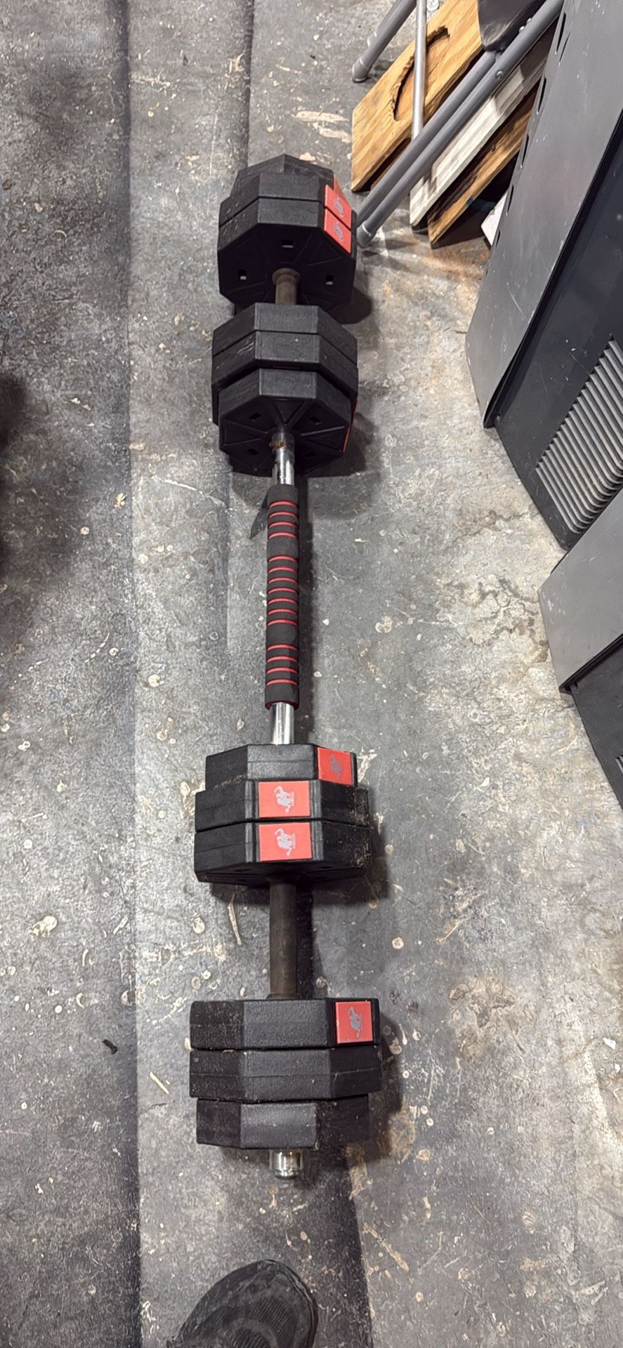 Weights and weight bench
