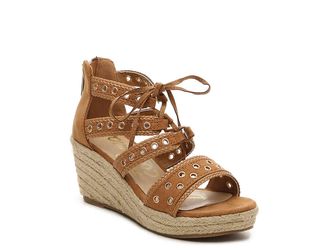 Sam Edelman Elsie Daphne Wedge Sandal (Little Kid & Big Kid) ColorSADDLESize13MQuantity1 $15