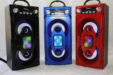 Rechargeable Bluetooth wireless sd card,usbflash drive fm radio speaker (bosina)