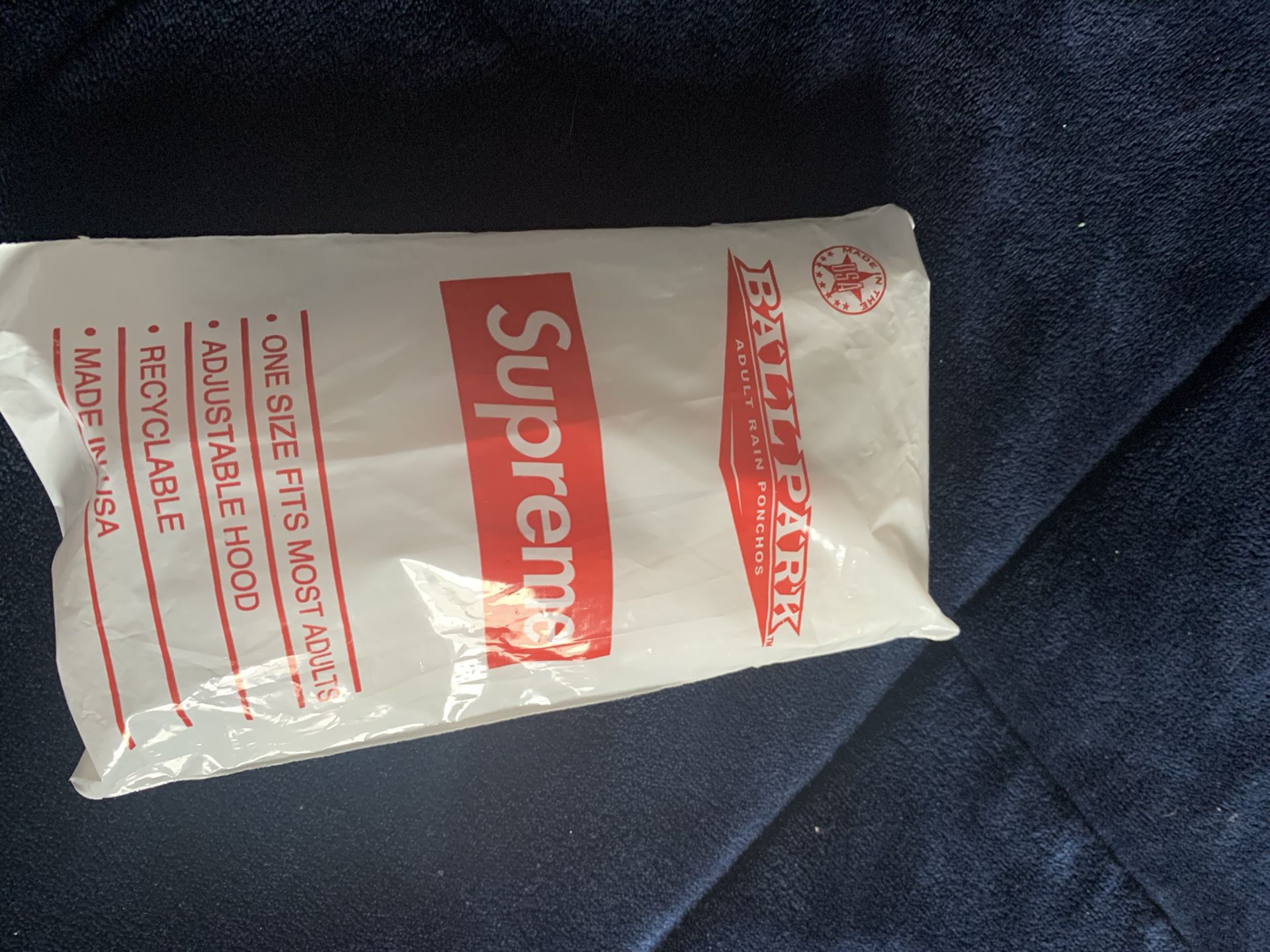 Supreme poncho