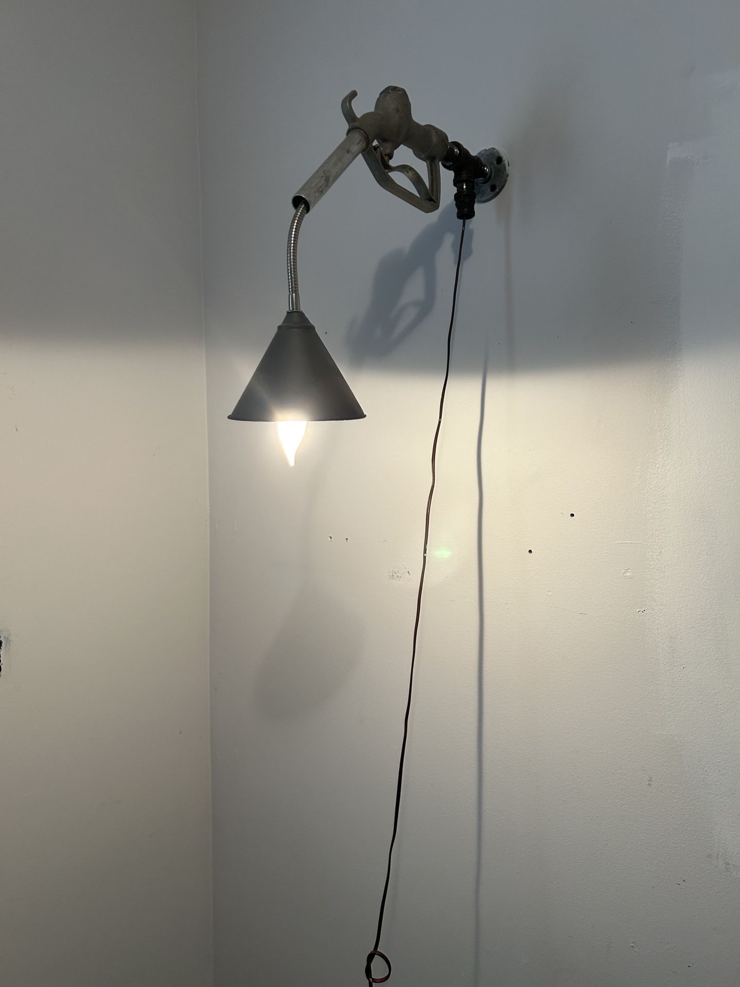 Custom Lamp For Garage Or Man Cave 