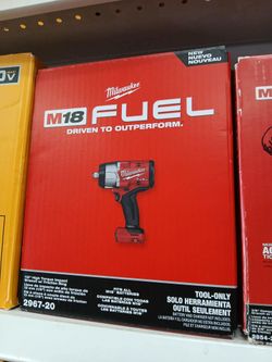 Milwaukee new 1/2" high torque impact wrench