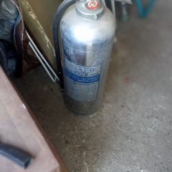 Vintage Fire Extinguisher 