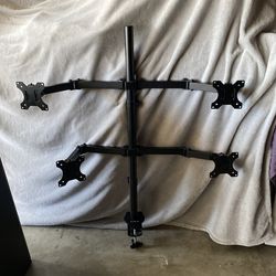 Monitor stand for 4 monitors