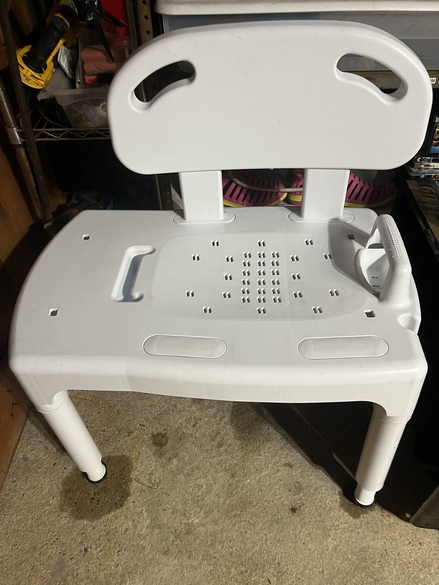 Medline Composite Transfer Bench with Back