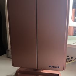 Pink Led Make Up Mirror
