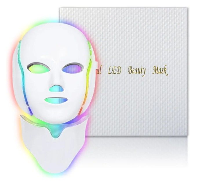 THERAPY MASK FOR FACE  EVFOFO 7 COLORS LED