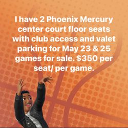 Phoenix Mercury Tickets 