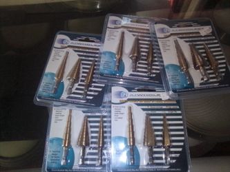 3pcs High Speed Steel Drills