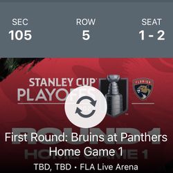 Florida Panthers v Boston Bruins Playoffs