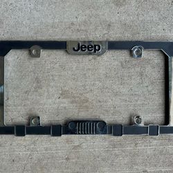 Jeep Brand License Plate Frame