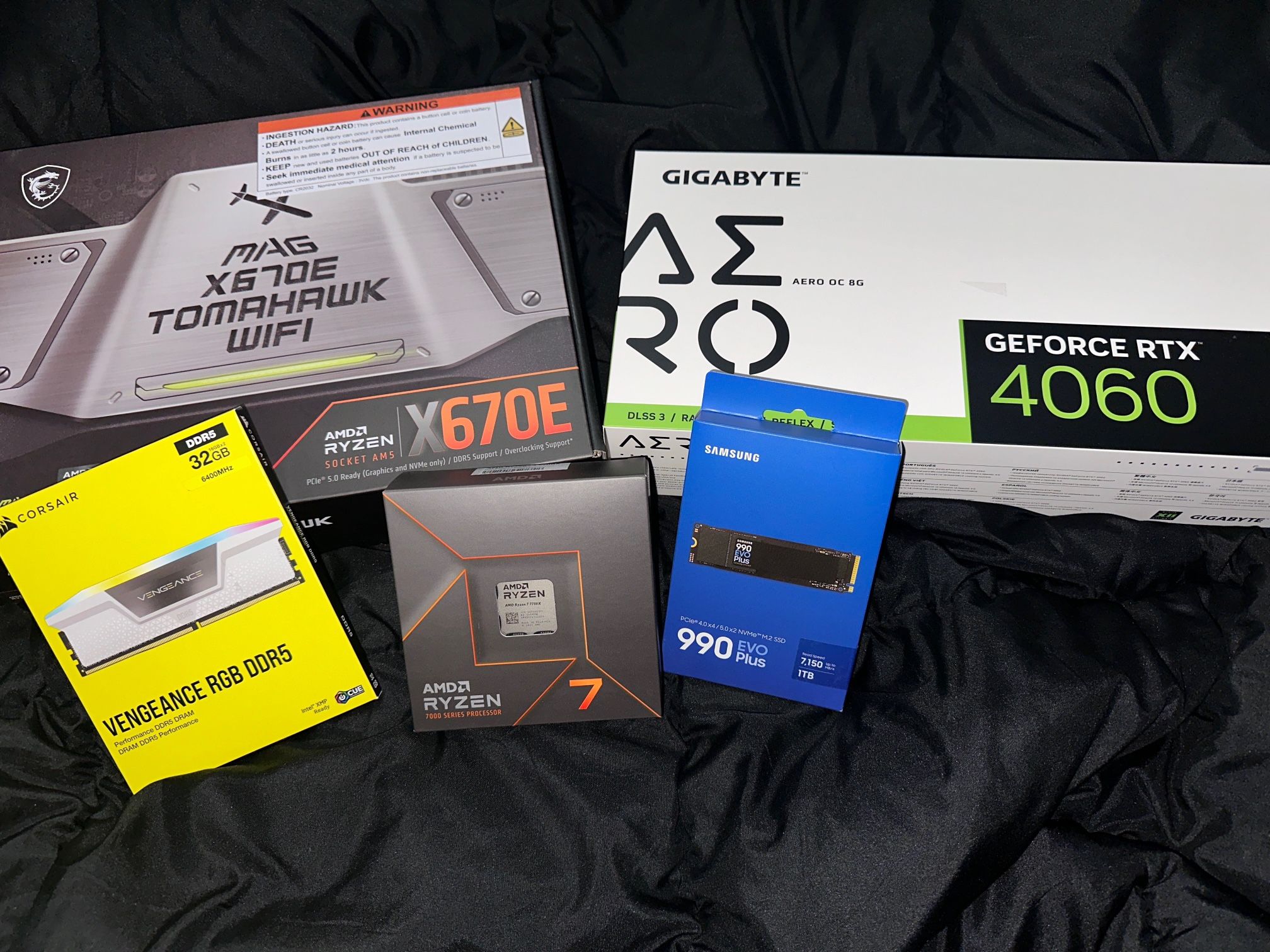 PC Parts GPU Motherboard Storage Processor Ram