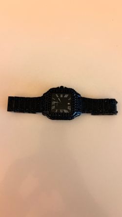 Black Cartier watch