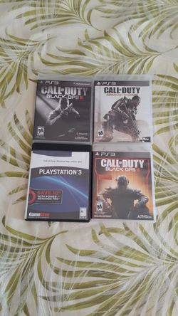 PS3 CALL of DUTY VIDEO GAMES