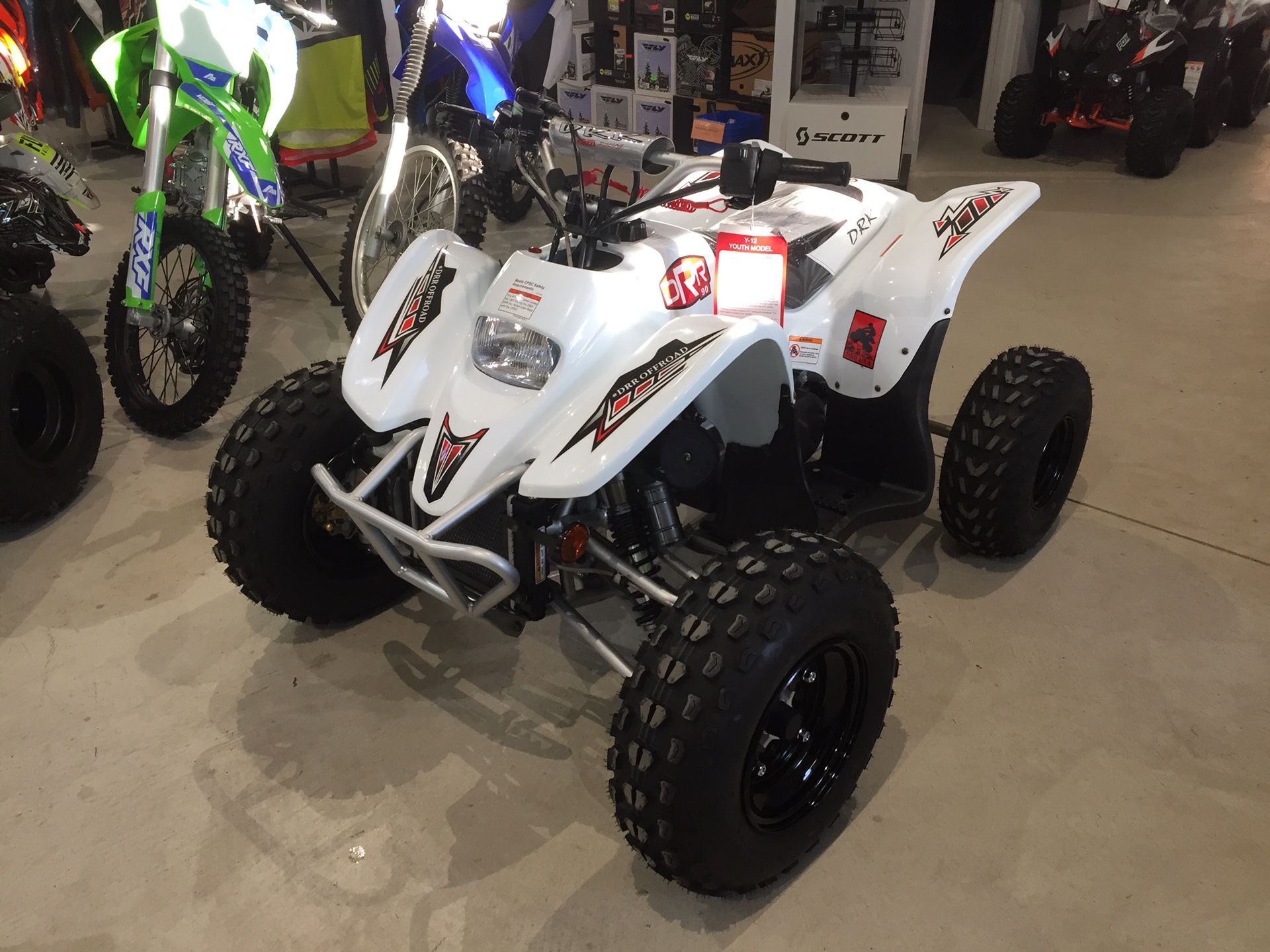 2020 DRR DRX 90cc 90 2 stroke 4x2 atv brand new will trade