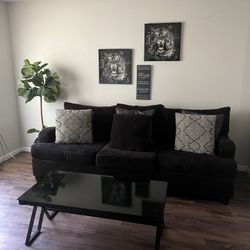 Oversized plush sectional 