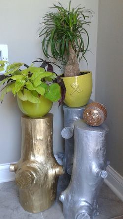 Tree stumps home decoration