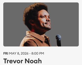 Trevor Noah in CONCERT - Friday May 8