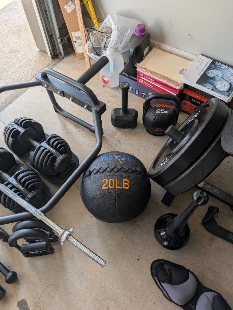 Home Gym Setup (Lightly Used)