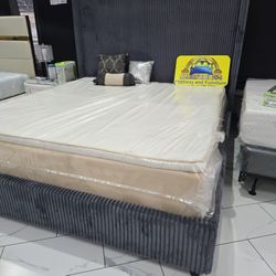 King Sizes Bed With Mattress 