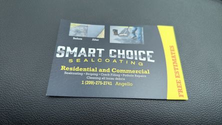 Smart choice Sealcoating