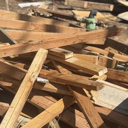 Free 2x4 Lumber. Excellent Condition No rot. 