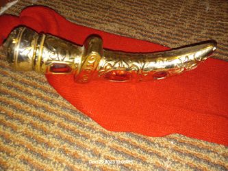 Vintage Avon Scimitar Dagger Decanter