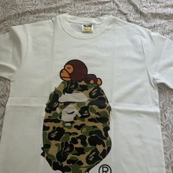 bape milo camo shirt 